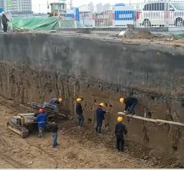 南京溧水县土钉墙支护