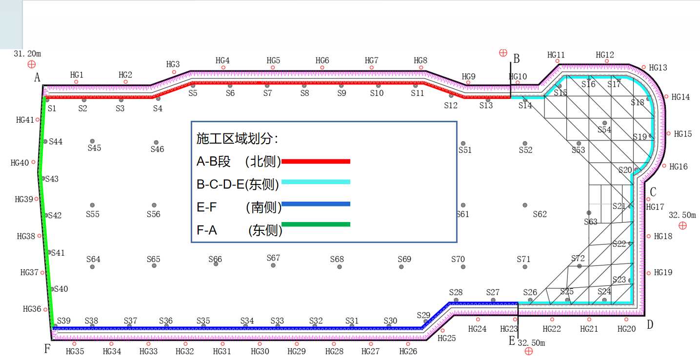 南京溧水县基坑支护设计